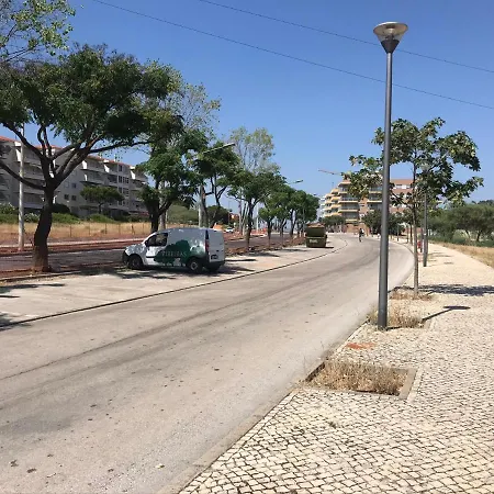Algarve W Pool, Close To Beach And City W Seaview * Quarteira